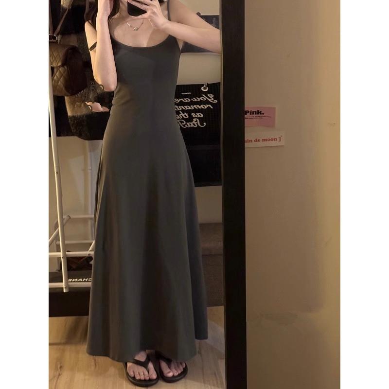 

Горячая девушка с высокой талией летом худеет с талией, облегая плечи, надевая платье-комбинезон длиной до колена для женщин XL