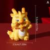 Miniature Dragon Statue Statue Chinese Zodiac Ornament Car Dashboard Room Desktop Decoration