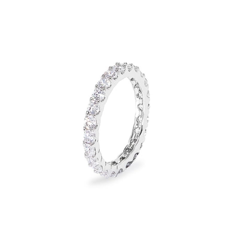 RAINDROP JEWELRY Raindrop 2.5MM Brilliant Eternity Ring
