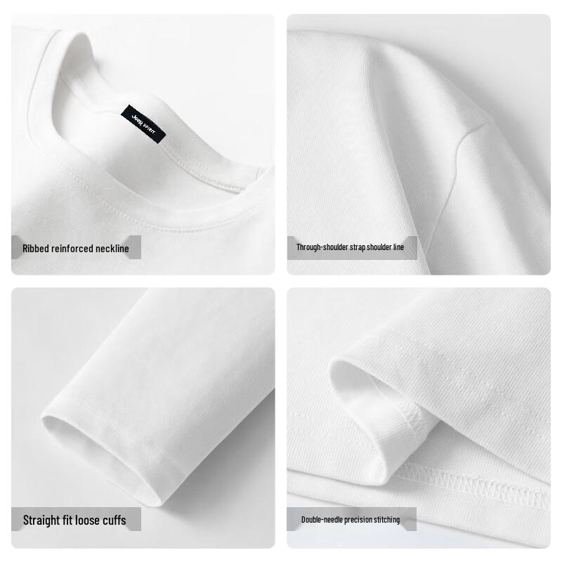 Jeep Spirit Men's Pure Cotton Long Sleeve T-Shirt