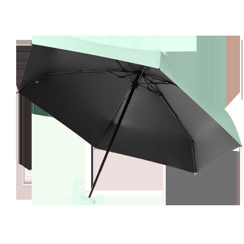 Flat 60% off card bag umbrella, umbrella for women, sunscreen, UV protection, sunshade, small fresh umbrella, both weather and rain.