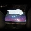 Rhinestone Car Tissue Holder Leather Auto Back Seat Headrest Hanging Tissue Boxes Holder Multi-use Tissue Paper Car Accessories
