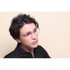 Full Rim Square Transparent Purple Smartbuy Collection Leonidas Cp124d Fashion Unisex Eyeglasses