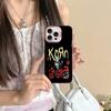 K-Korn Rock Band Colorful Phone Case For IPhone 17 16 15 14 13 12 11 Pro Max Plus Matte Cover