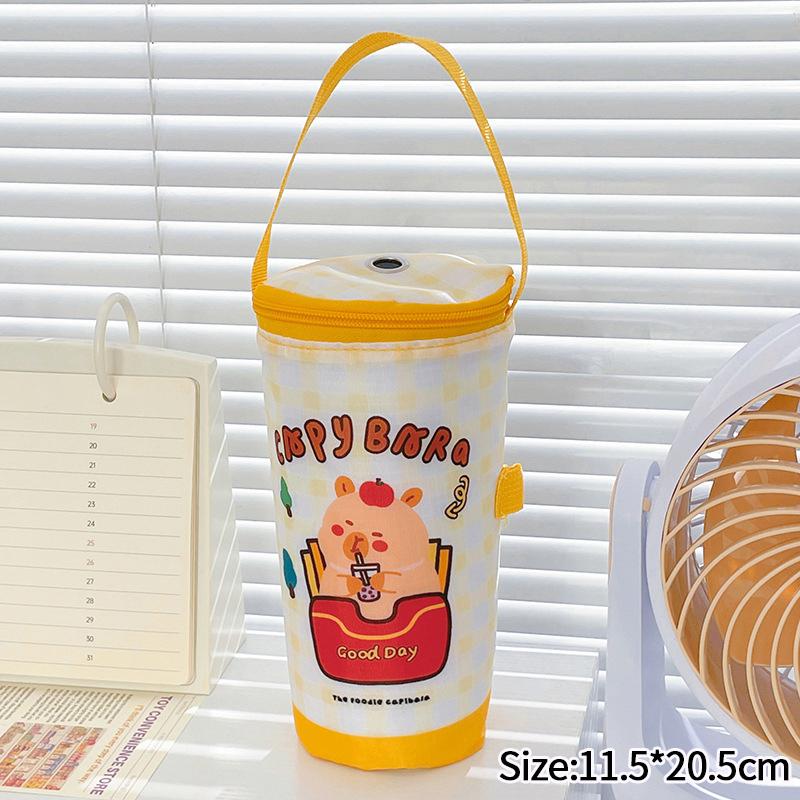 Portable Insulated Water Cup Cover For Summer Coffee Ice Cup Protection Bag Large-Capacity Universal Water Bottle Storage Bag