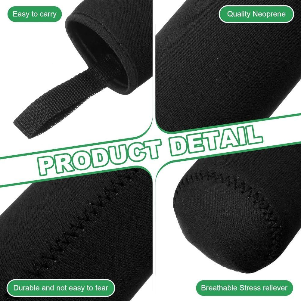 Black Water Bottle Case Portable Cup Sleeve Lightweight Cup Covers Bag