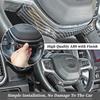 Carbon Fiber Steering Wheel Frame Cover Trim Accessories For Dodge Ram 1500 18+