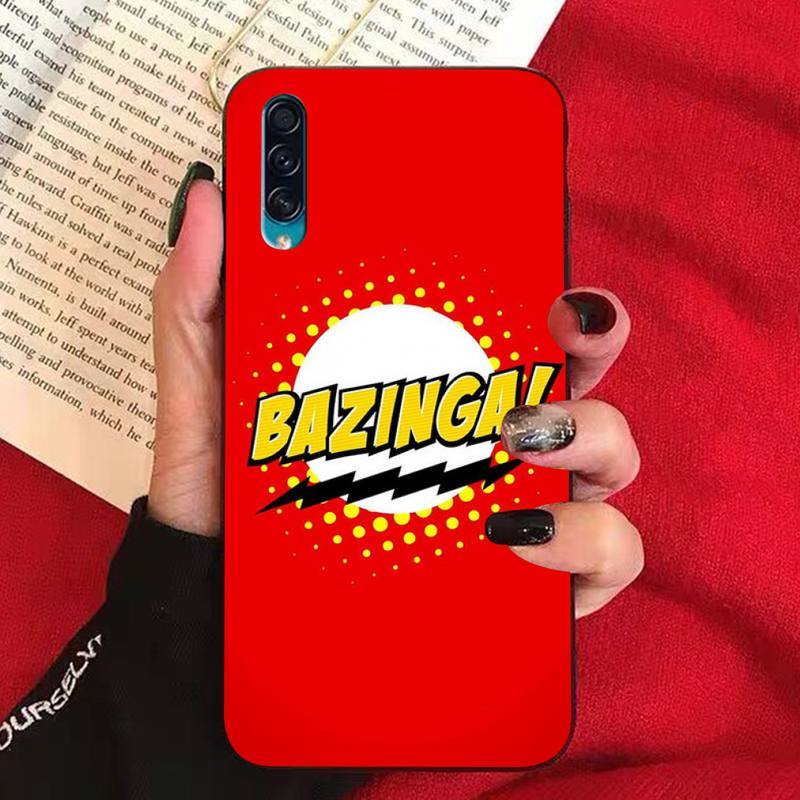 Yinuoda The Big Bang Theory Phone Case for Samsung A51 01 50 71 21S 70 31 40 30 10 20 S E 11 91 A7 A8 2018