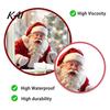 Holiday Glass Clings Creative Santa Claus Static Window Cling, Glue?Free Christmas Sticker, Festive Home Decor Reusable for Living Room Shop