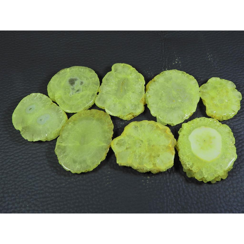 397Cts. Dyed Solar Druzy Agate Mix Shape Cabochon Loose Gemstone 08Pcs Lot A-678