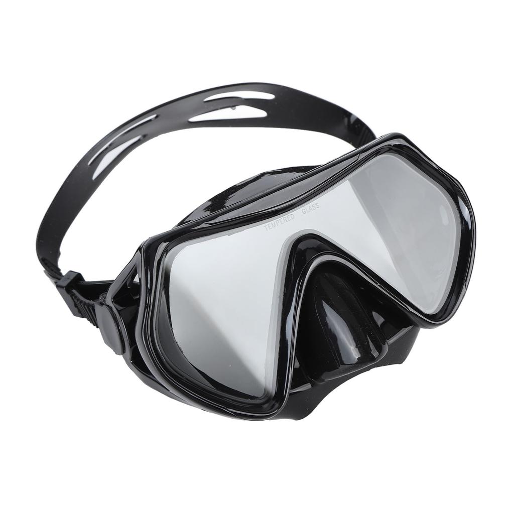 Diving Goggles for Adults Silicone Non Fog Snorkeling Outdoor Swimming Equipment Black