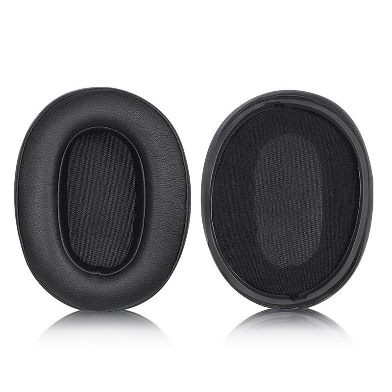 Replacement Protein Leather Ear Cushions Cups Memory Foam Headset Earpads Earmuffs for Sony WH-XB900N WH-XB900 Headphones