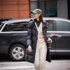 Women's 2024 Winter Hooded Slim Goose Down Coat
