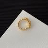 Elegant European & American Little Bee Zircon Inlaid Ring - Chic & Versatile Design