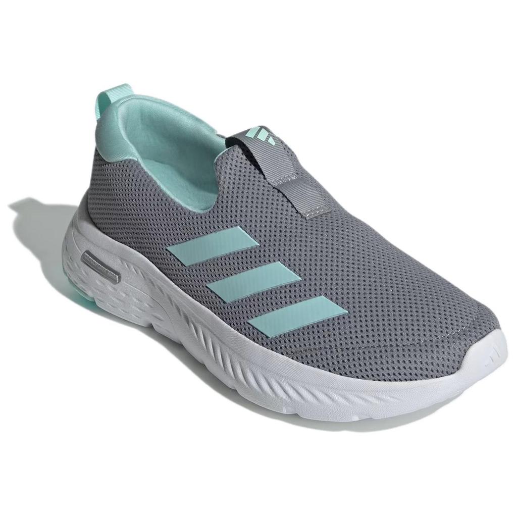 New Adidas Anti-Slip Wear-Resistant Low-Top Casual Shoes Women's Gray Green ID6514