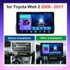 2 DIN Android Carplay Autoradio Für Toyota Wish 2009-2017 Multimedia-Player Head Unit Stereo GPS Navigation BT WIFI 2+32GB