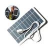 5V Solarpanel 2W USB-Ladegerät Tragbares flexibles Kit Leichtgewicht Mini-System für Handys Auto Camping Wandern Power Banks IP65