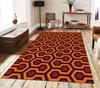 The Shining Themed Area Rug,Horror Movie Overlook Hotel Inspired Carpet, Halloween Home Decor Rug