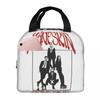Maneskin Band Rock Musical Insulated Lunch Bag for Women Kids Leakproof Food Boxes Thermal Lunch Box Tote