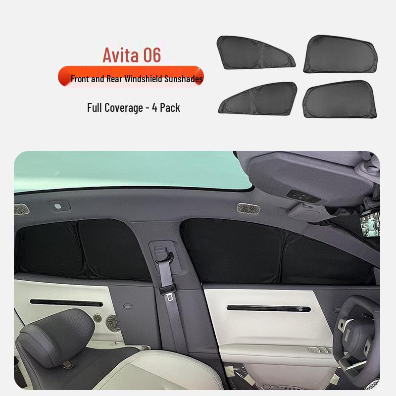 Avatr 06 Sunshade/Heat-Insulating Curtain for Windshield and Windows - Full Blackout Protection