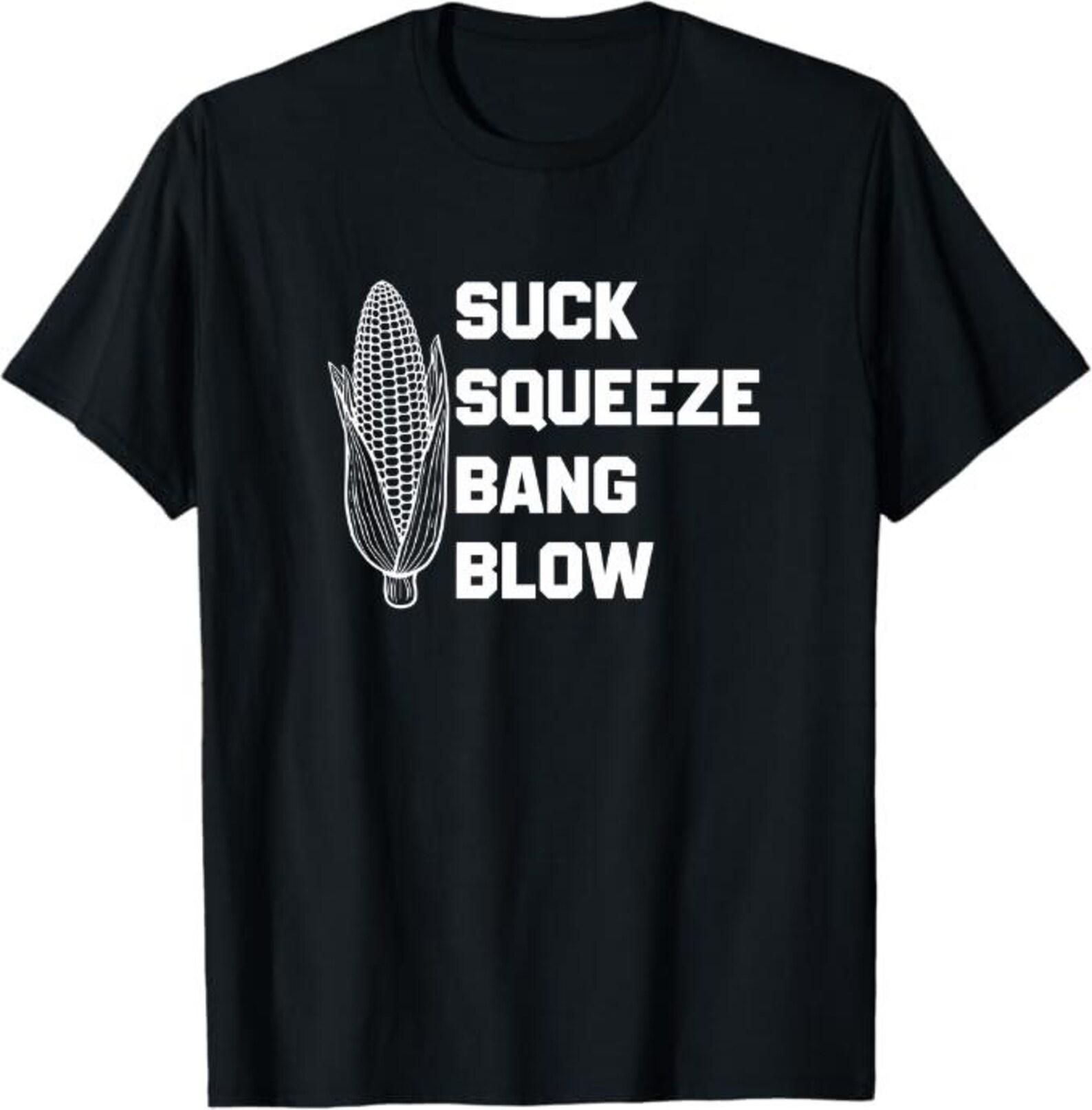 Suck Squeeze Bang Blow T-Shirt, funny engine mechanic gift, diesel truck lover graphic tee XL