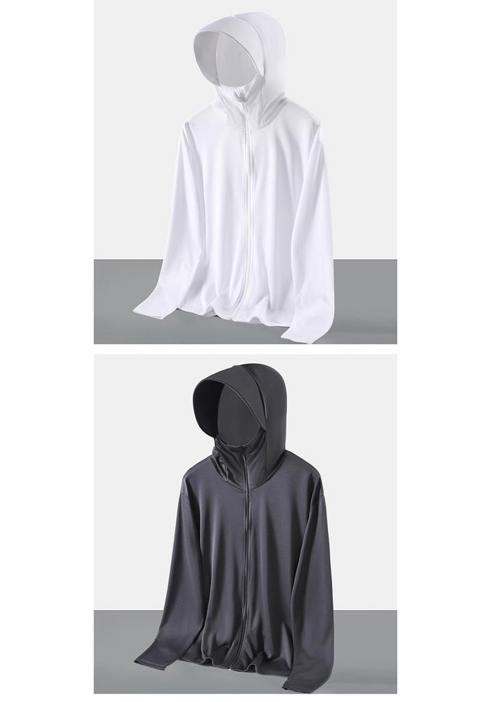 2025 Men's UV Protection Ice Silk Cooling Sun Protection Clothing for Outdoor Sports, SPF 50+