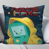 Cartoon Adventure Time Classic Movie Pillow Case Square Pillow Bedroom Sofa Leisure Comfort Cushion Living Room Home Decoration