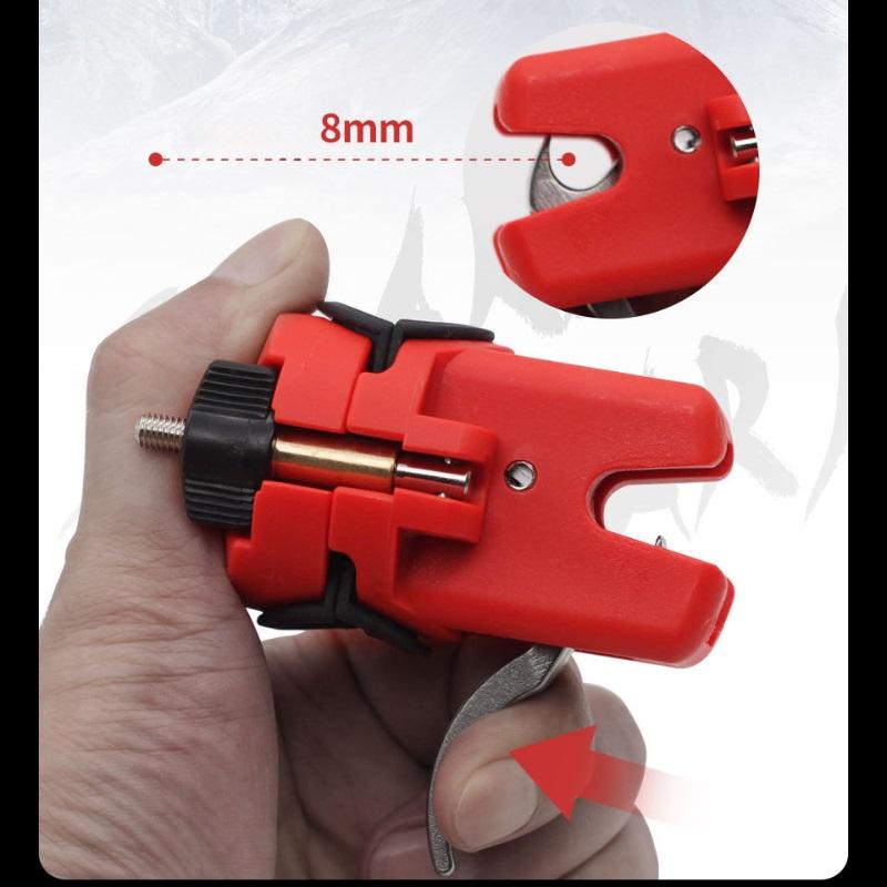 1PC Rod Holder Boat Fishing Bracket Card Holder Boat Fishing Rod Accessories Clamp Tail Battery Rear Hanging Fishing Supplies