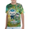 The Octonauts Kids 3D Cartoon Print High Quality T Shirts for Boys Childrens Clothing Summer Short Sleeve Crewneck Tees Anime T-shirt  Cute T-shirt