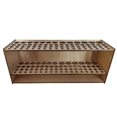 Målarpensel Förvaringshållare Ställ Organizerställ Ritmaterial Trä Målarpennor & Penslar Organizer DIY Montering