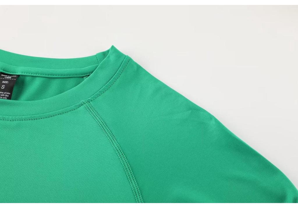 2024 Heren & Kinderen Sneldrogend Lange Mouwen Fitness Basislaag Shirt