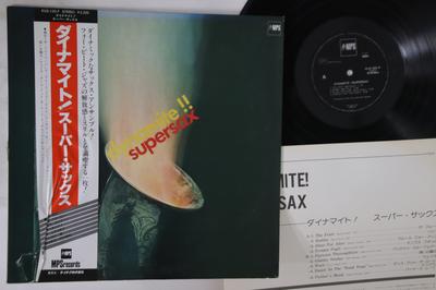 LP Record SUPERSAX - Dynamite !! KUX120P MPS 1979 Japan Obi Jazz Used