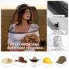 Mosquito Head Net Fine Mesh Face Netting with Drawstring for Hat Breathable Men Women Protection from Midges Insects Gnats