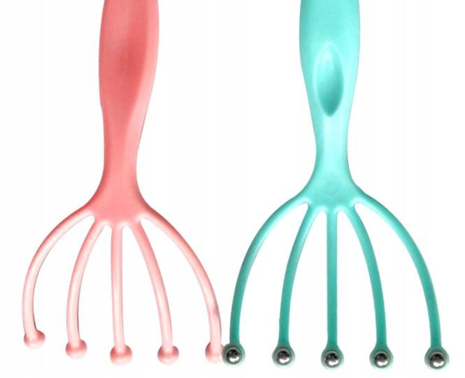 Spazzola Massaggiatore Cuoio Capelluto per Crescita Capelli Ayurveda Strofinare