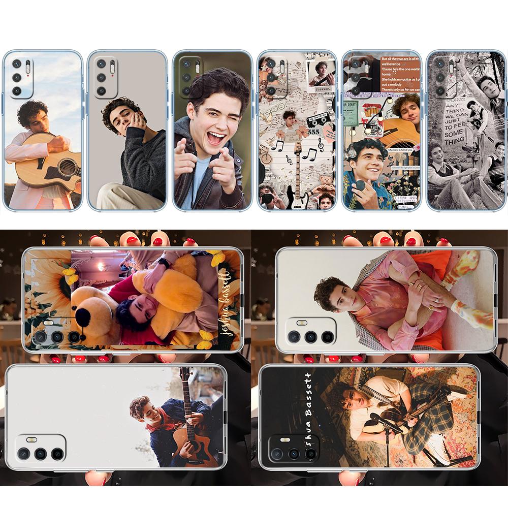 LO57 Joshua Bassett Soft Shell Transparent Phone Case for Samsung Galaxy A04 A04S A14 A23 A34 A54 M23 M33 M52 M53