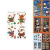 Christmas Window Decals With Static Sticker Pvc Arctic Bear Design For Holiday Decor