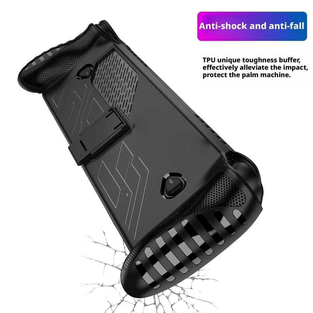 TPU Protective Case For ROG For Xbox Ally X Anti Slip Anti Fall Scratch Resistant Waterproof Protective Case With Back Bracket