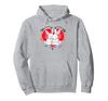 I Love Rabbits I Heart Rabbits Bunny Rabbit Lover Hoodie