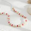 Summer Beach Body Chain Adjustable Colorful Beads Waist Chain Jewelry Stackable Belly Chain for Women Lady Girls