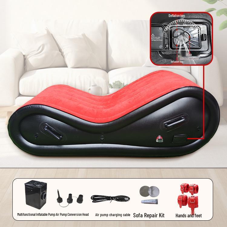 Canapea gonflabilă versatilă - Fotoliu pliabil, portabil pentru adulți