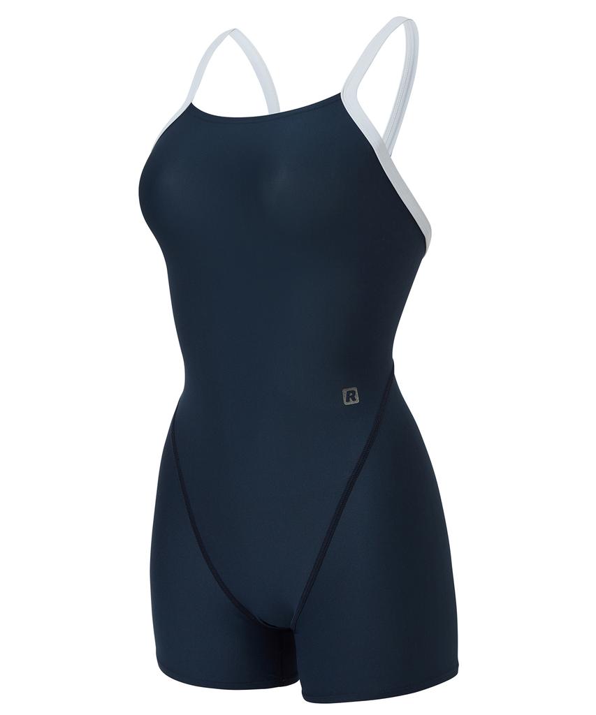 Laelliseupocheu [Oslh616 Nvy] Solid Part-Length Sturdy V-Back Navy