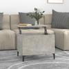 Vidaxl Couchtisch, Beton Grau, 60X44,5X45 Cm