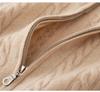 Women's Elegant Cashmere Cable Knit Half-High Neck Zip Cardigan - Autumn/Winter 2026 Collection