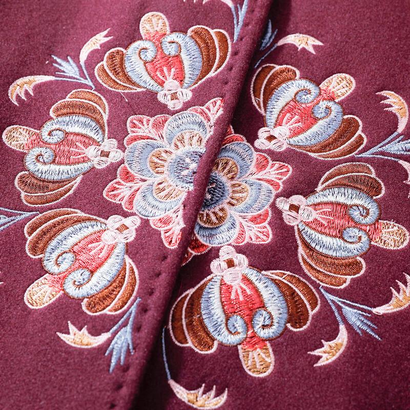 SIFONE Women's New Chinese Style Embroidered Cardigan