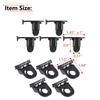 RLB-HILON 5 Sets Front Bumper To Fender Liner Clips Compatible With Toyota Camry Corolla Sienna Venza, For Lexus ES300H ES250 ES350, Liner Retainer