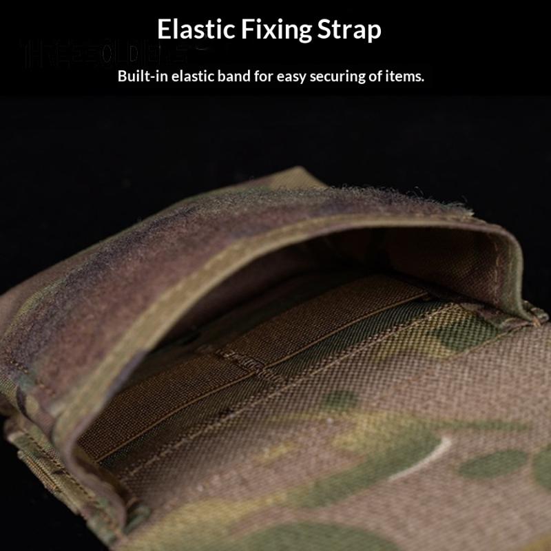 Small Pouch Lightweight Utility Bag Molle Daily Sundry Holder General Outdoor Bag Bicycle Camping Emergency Bag Essential Pouch