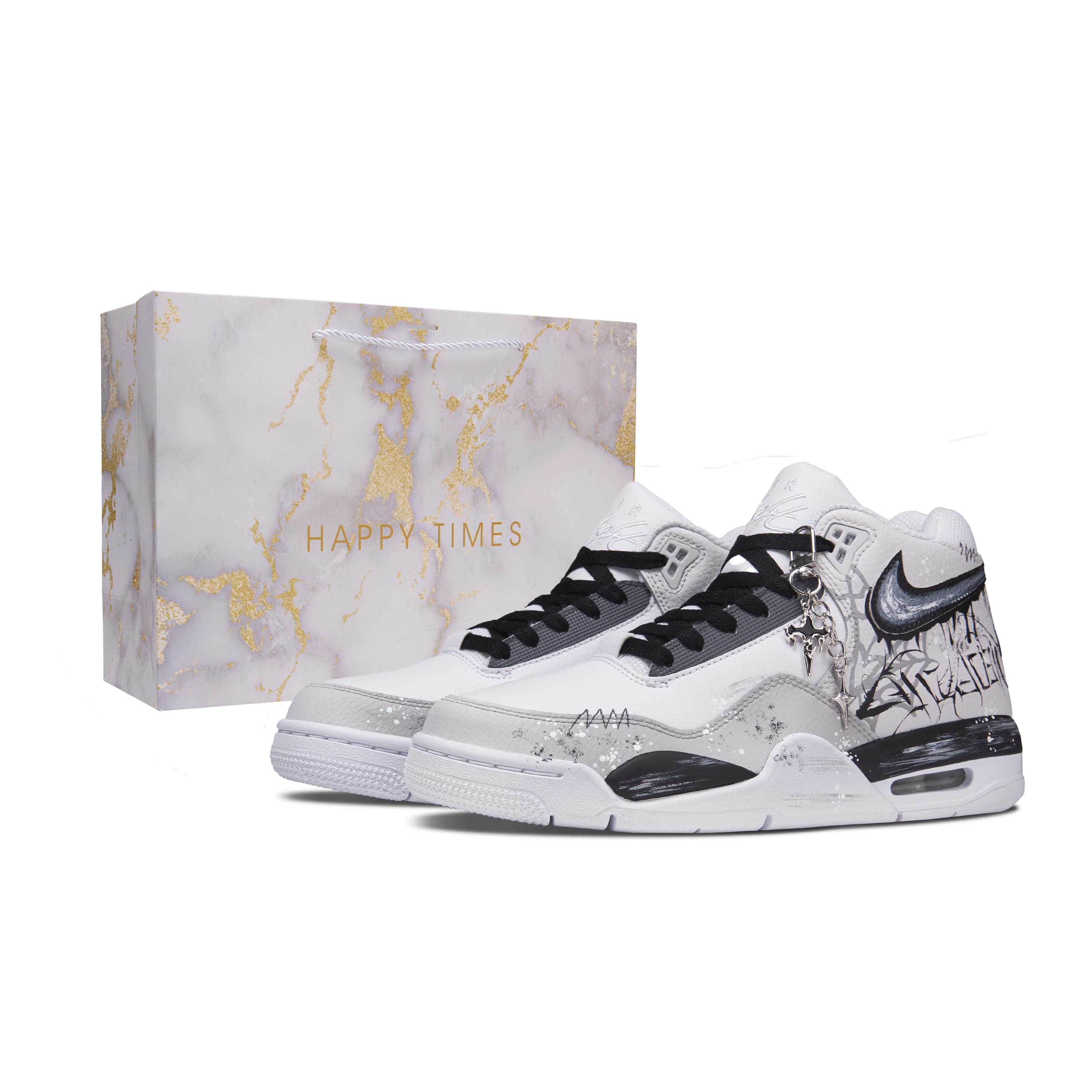 

Nike Flight Legacy Thorn Bush Abrasion Resistant Abrasion Resistant Mid top Vintage Basketball Shoes Men s BQ4212-101(Team1744-S-BOX) 44