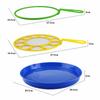 Bubble Wand Set with Tray Pop Shape Bubble Maker Funny Easy To Use Bubble Making Toy for Kids Outdoor
