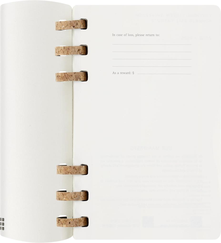 Moleskine 2026 Planner, 12-Month Spiral Diary, Large Size (13cm X 21cm), Soft Cover, Black, DSSPB12AMWH3Y26, Starting In January