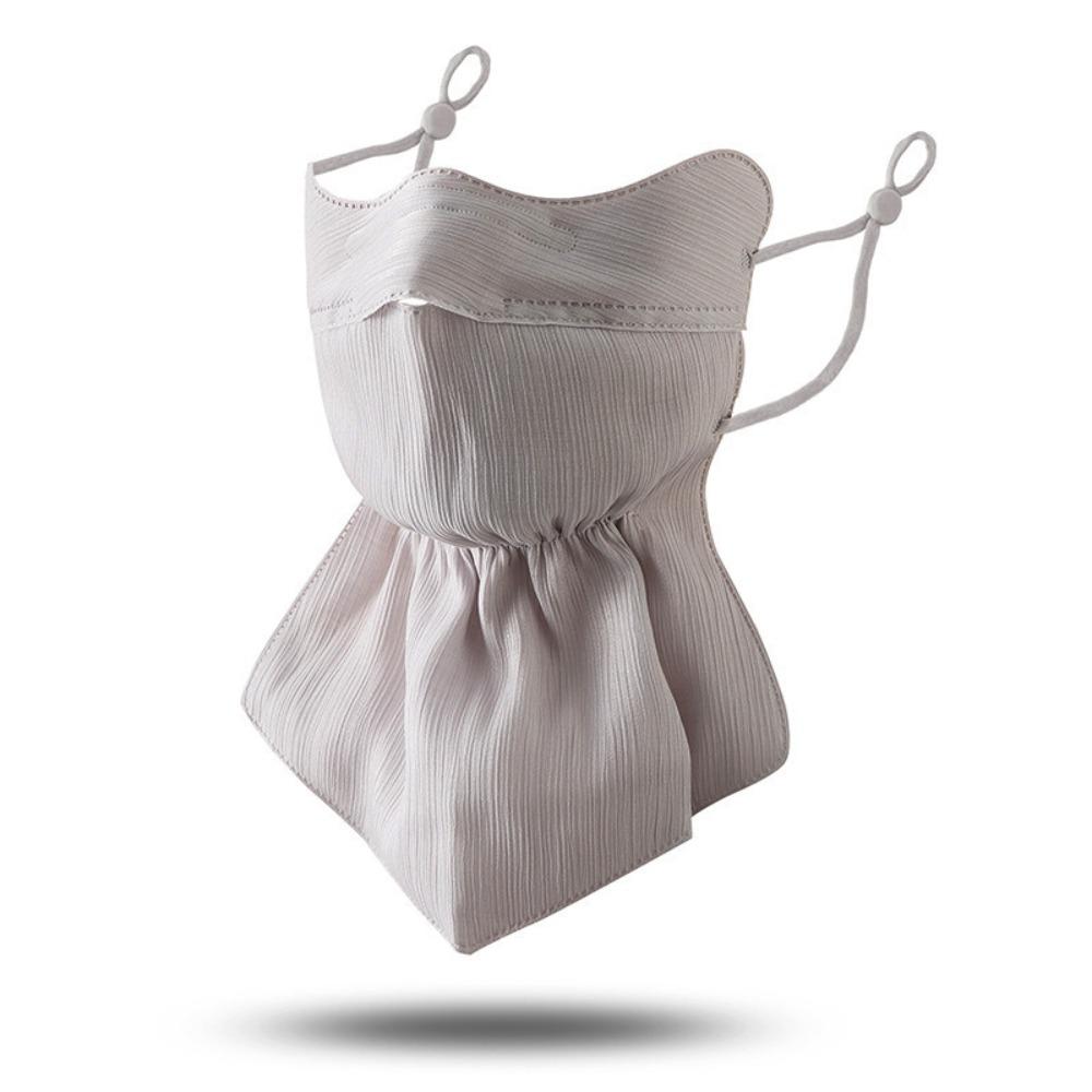 Quick Drying Face Cover Anti-UV Hanging Ear Scarf Fashion Sunscreen Mask Bandana for Women